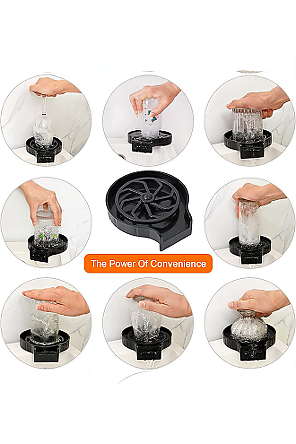 High Pressure Faucet Glass Rinser